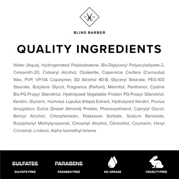 90 Proof Hair Pomade for Men - Strong Hold, Natural Finish - Water-Based, Matte - Picture 9 of 9